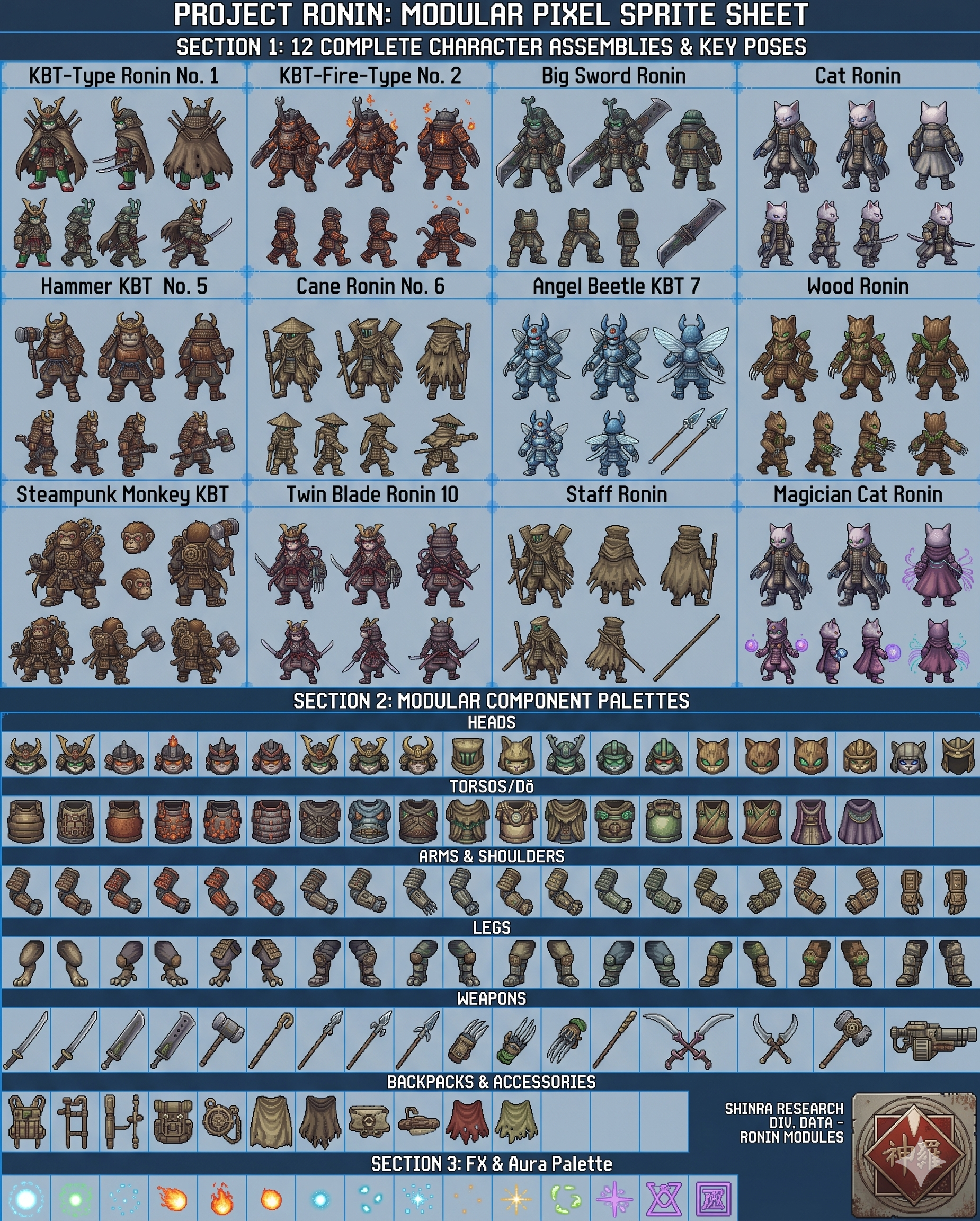 Hero And Parts